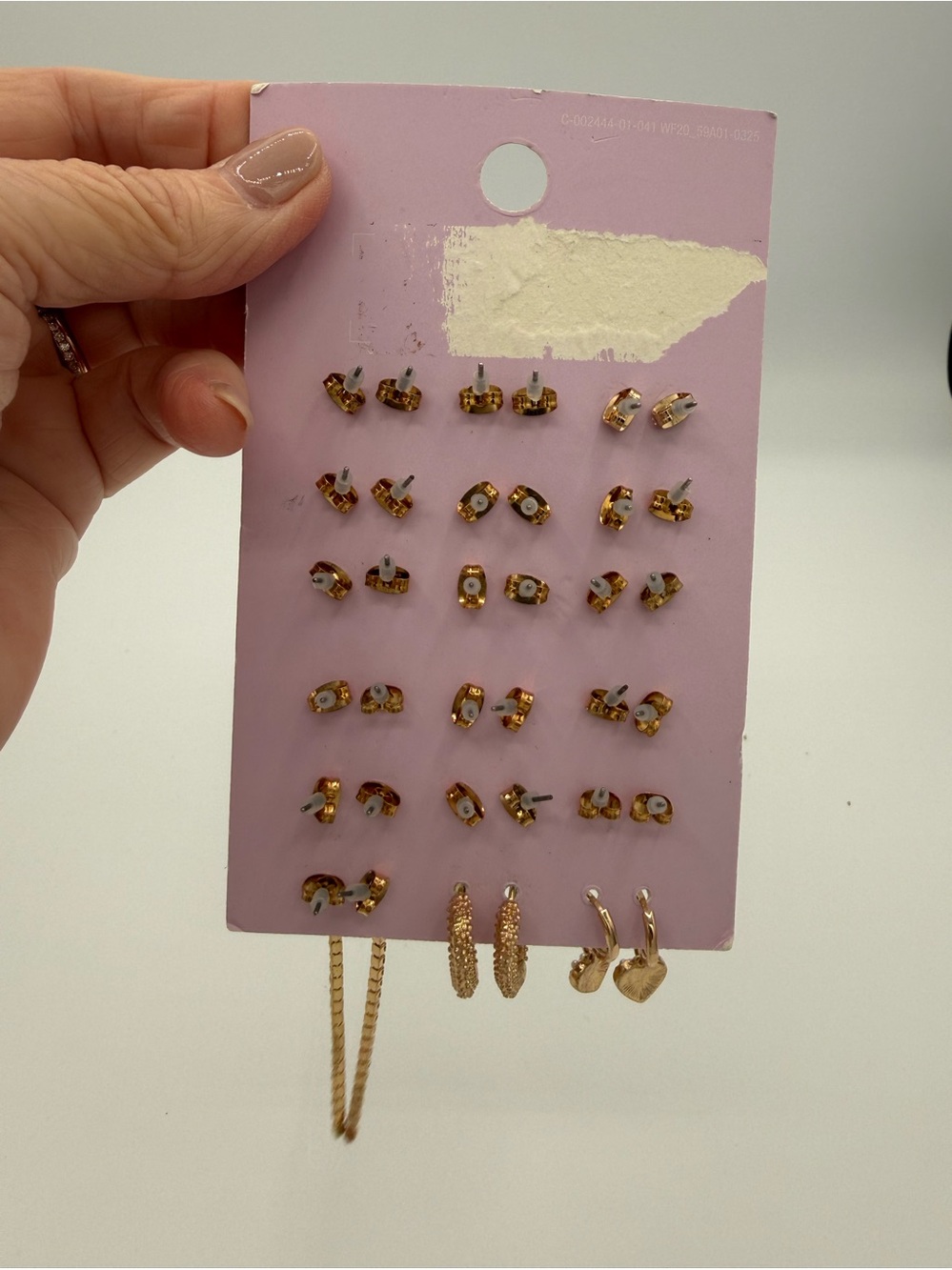3 Wild Fable Gold-Tone Mixed Earring Sets with Rhinestones Pearl and Red Accents - Picture 5 of 8
